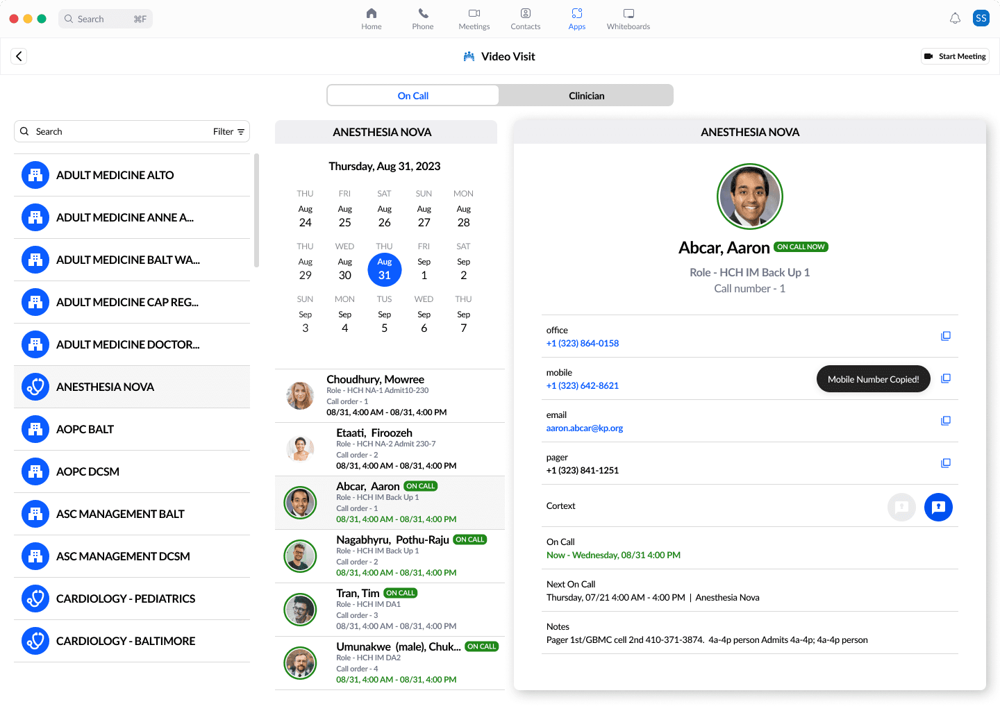 UI/UX design mockup