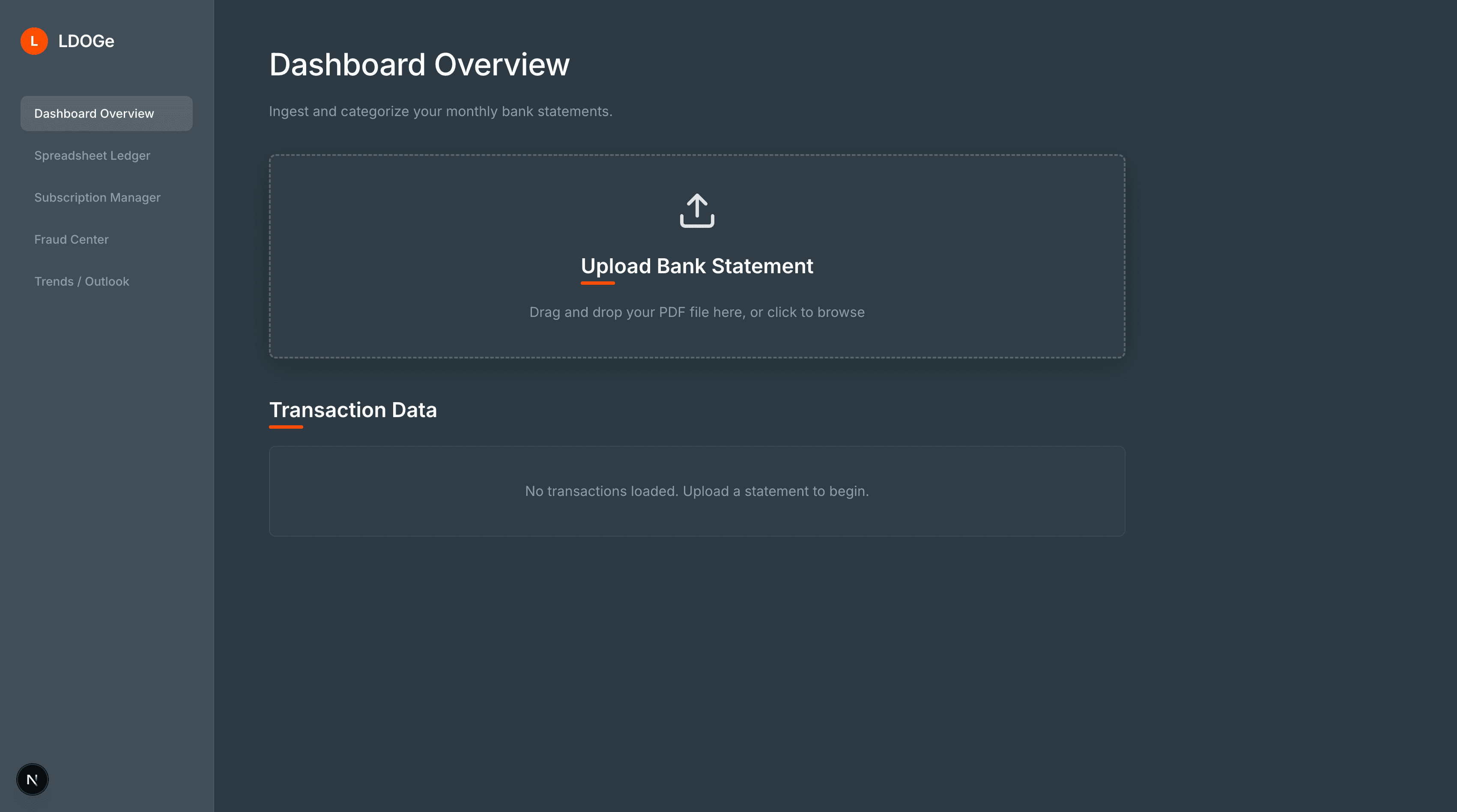 UI/UX design mockup